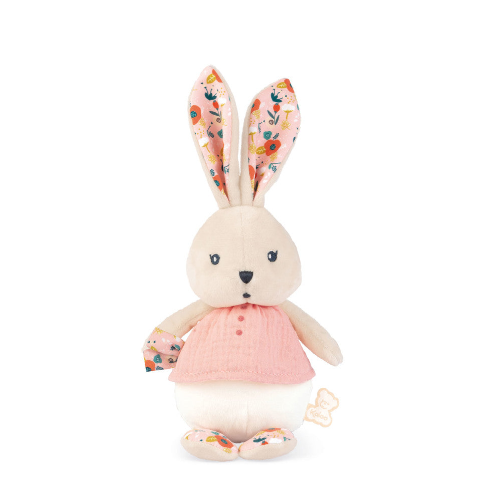 Kaloo K'doux 8.58 inch Plush Rabbit Poppy - Peach