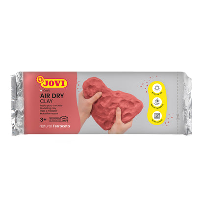JOVI Premium Air Dry Clay, 2.2lb Bar, Terracotta - Pack of 2
