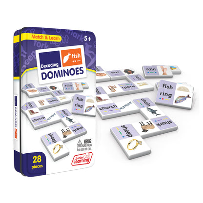 Junior Learning Decoding Match & Learn Dominoes - Double Pack