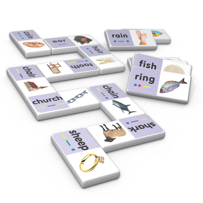 Junior Learning Decoding Match & Learn Dominoes - Double Pack
