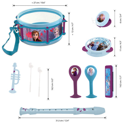 Disney Frozen 7-Piece Musical Instrument Playset