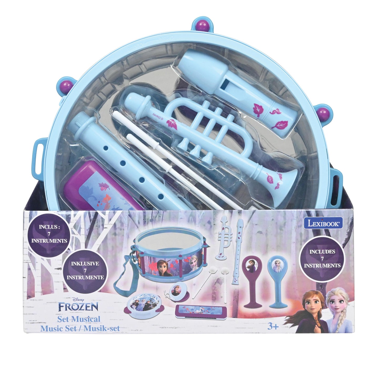 Disney Frozen 7-Piece Musical Instrument Playset