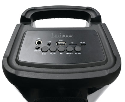 LEXIBOOK Large size Flame Bluetooth® Speaker with mic