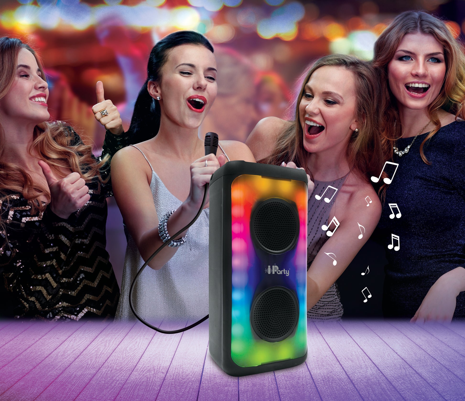 LEXIBOOK Large size Flame Bluetooth® Speaker with mic