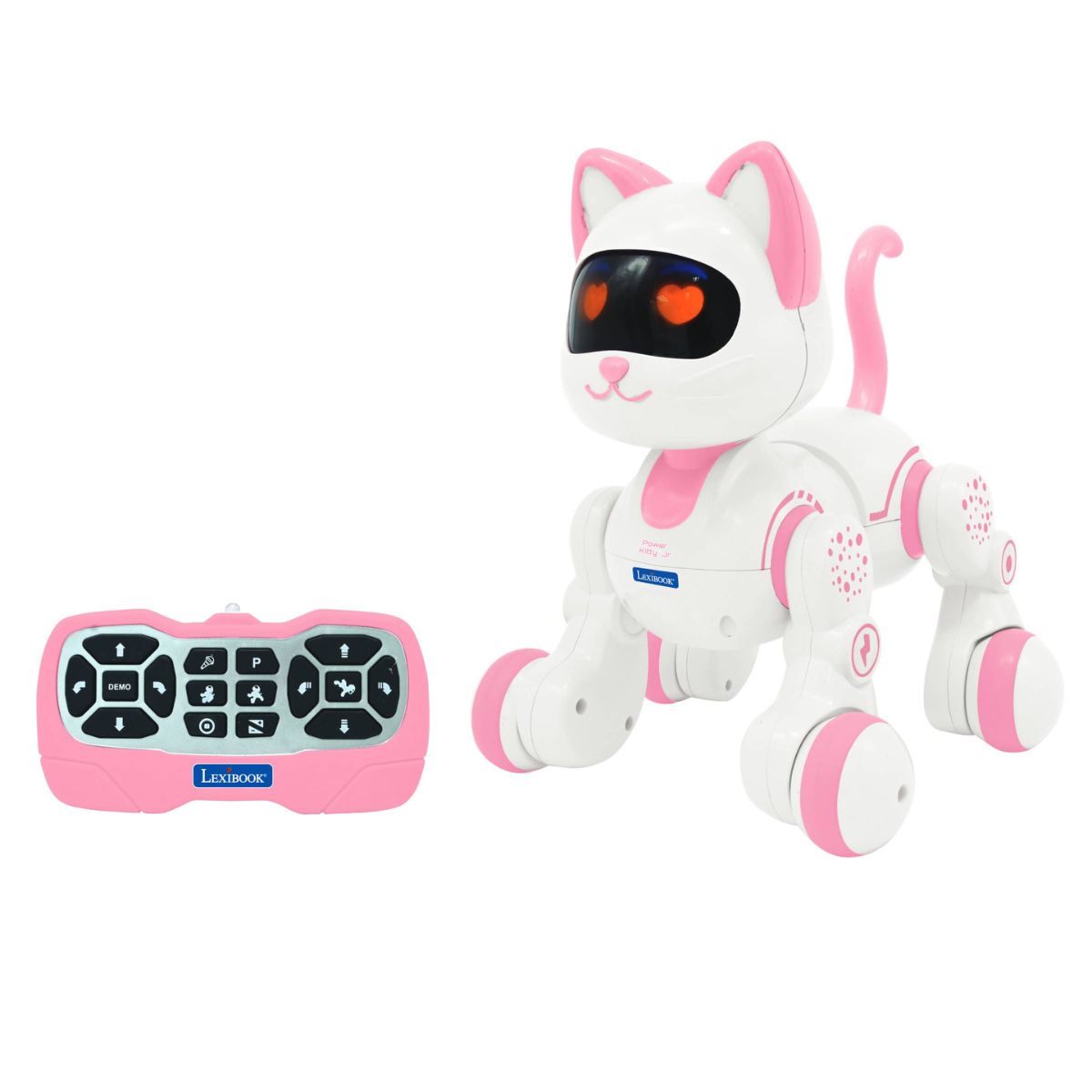 LEXIBOOK Power Kitty®  Junior – My robotic cat with programming functions, dances, walk, plays music incl. remote control.
