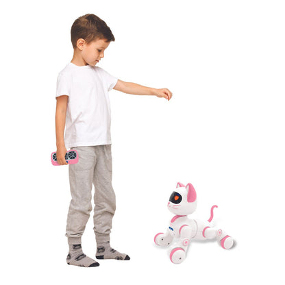 LEXIBOOK Power Kitty®  Junior – My robotic cat with programming functions, dances, walk, plays music incl. remote control.