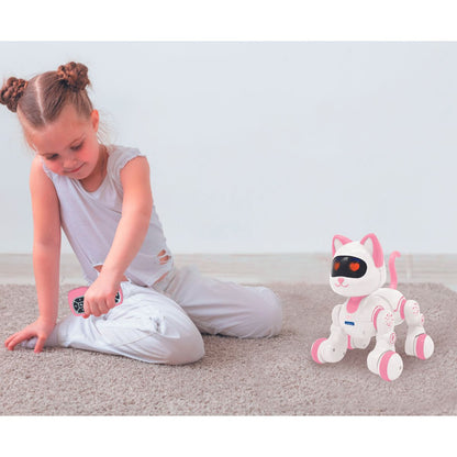 LEXIBOOK Power Kitty®  Junior – My robotic cat with programming functions, dances, walk, plays music incl. remote control.
