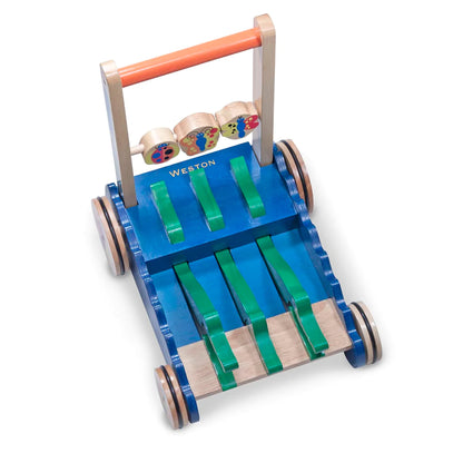 Melissa & Doug Chomp and Clack Alligator Push Toy – Colorful Movement