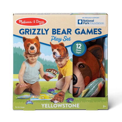 Melissa & Doug Yellowstone Grizzly Bear Pretend Play Set