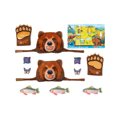 Melissa & Doug Yellowstone Grizzly Bear Pretend Play Set