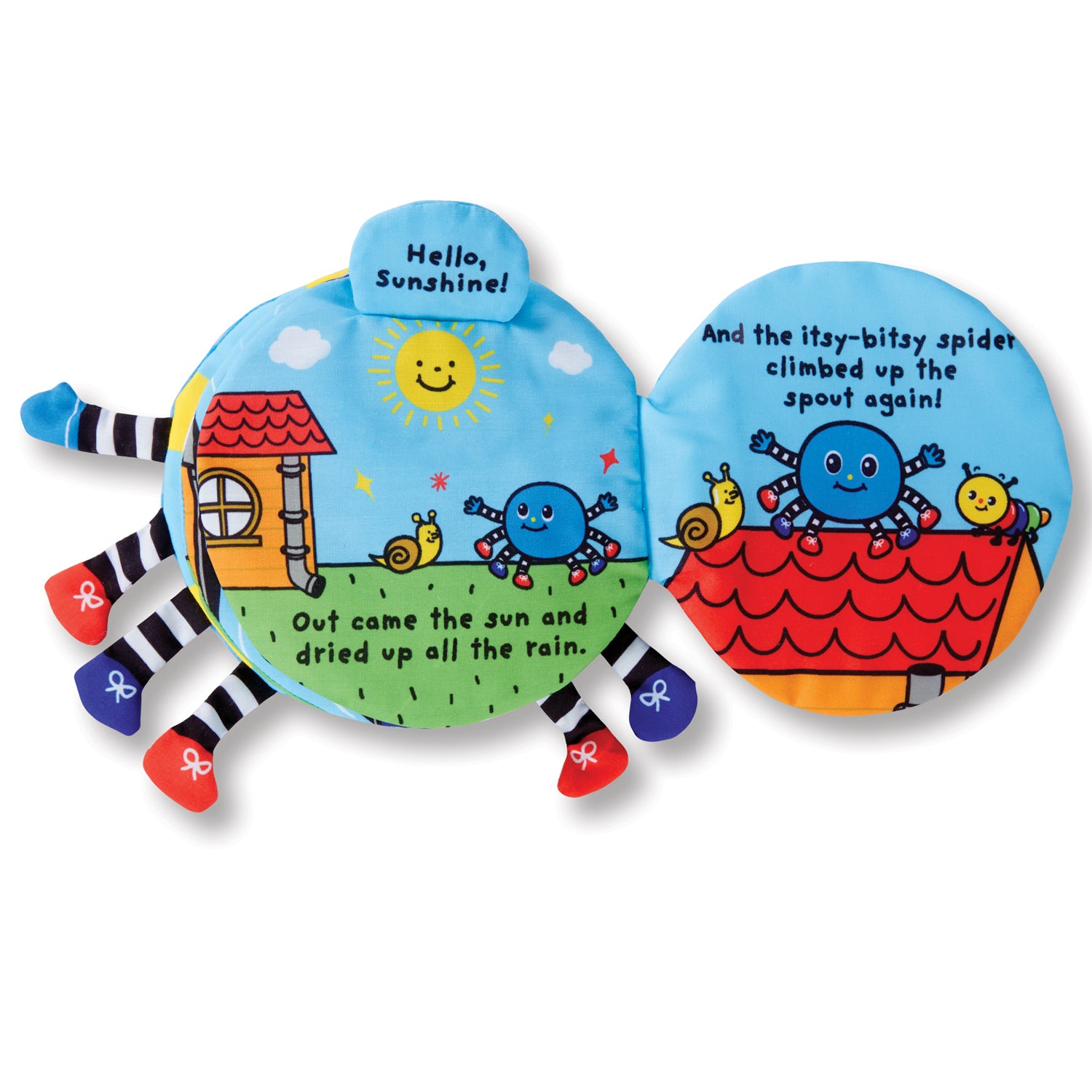 Melissa & Doug Itsy-Bitsy Spider Soft Cloth Book