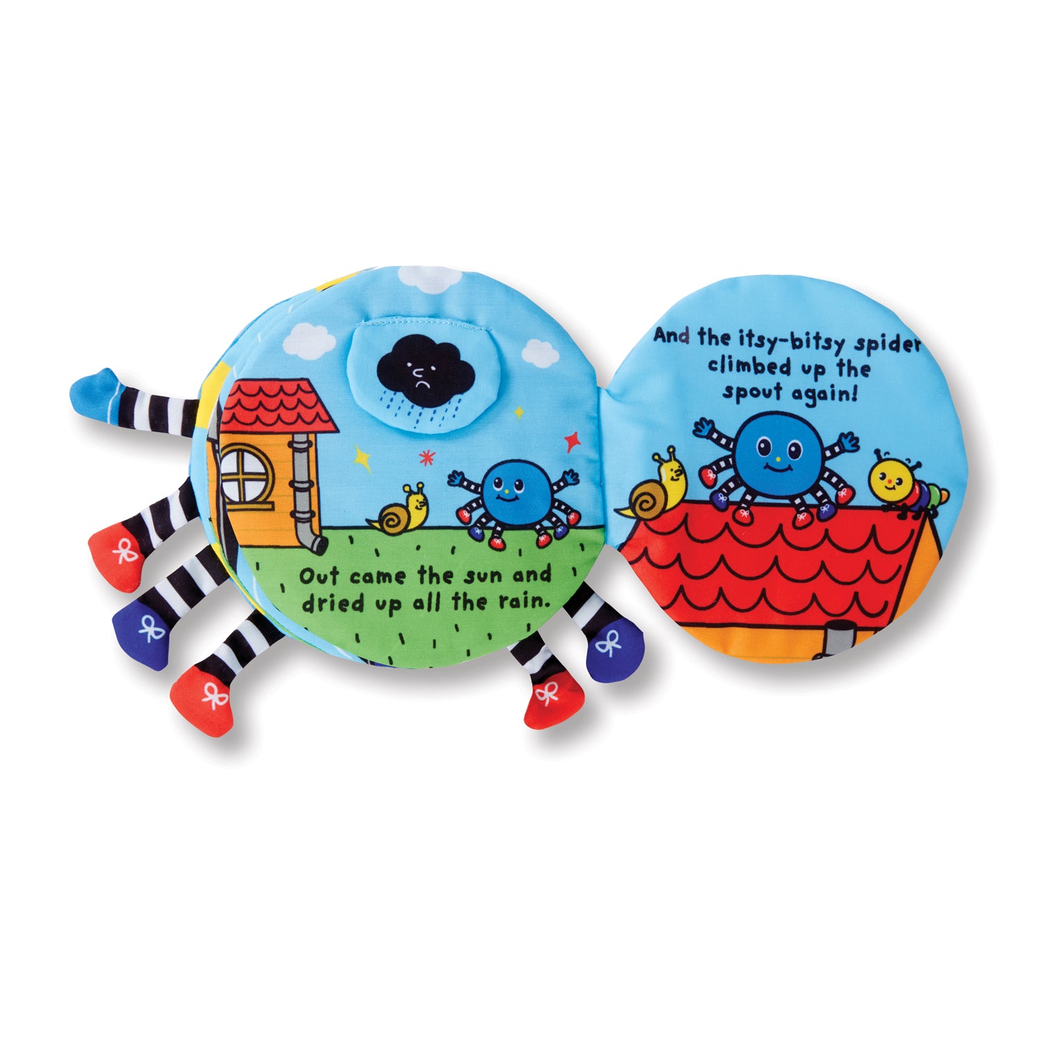 Melissa & Doug Itsy-Bitsy Spider Soft Cloth Book