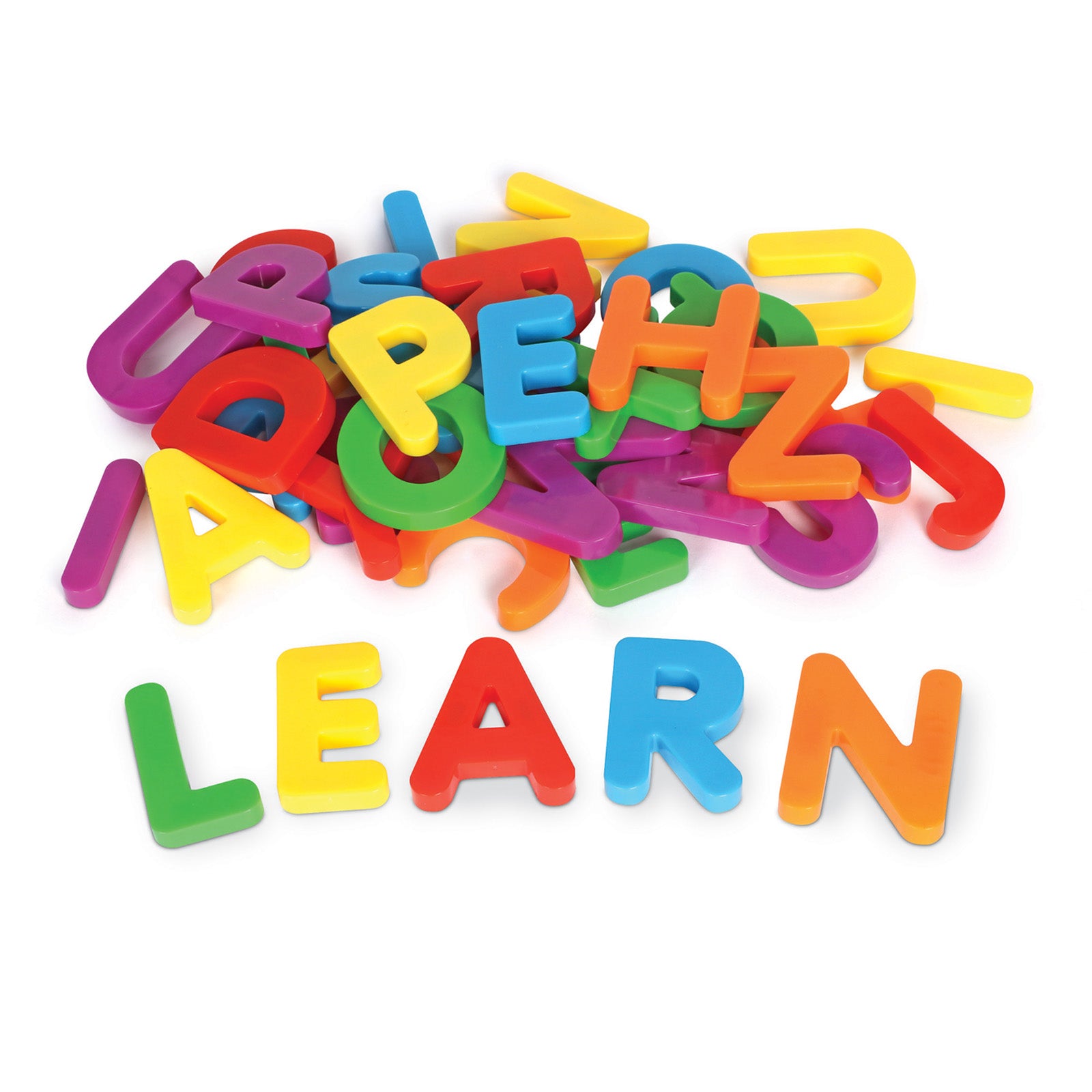Learning Resources Jumbo Magnetic Uppercase Letters - Brightly Colored