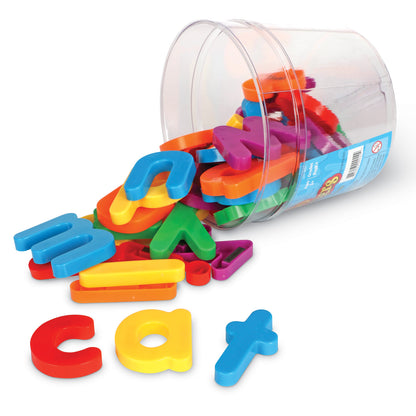 Learning Resources Jumbo Magnetic Lowercase Letters - Colorful, Oversized