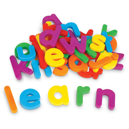 Learning Resources Jumbo Magnetic Lowercase Letters - Colorful, Oversized
