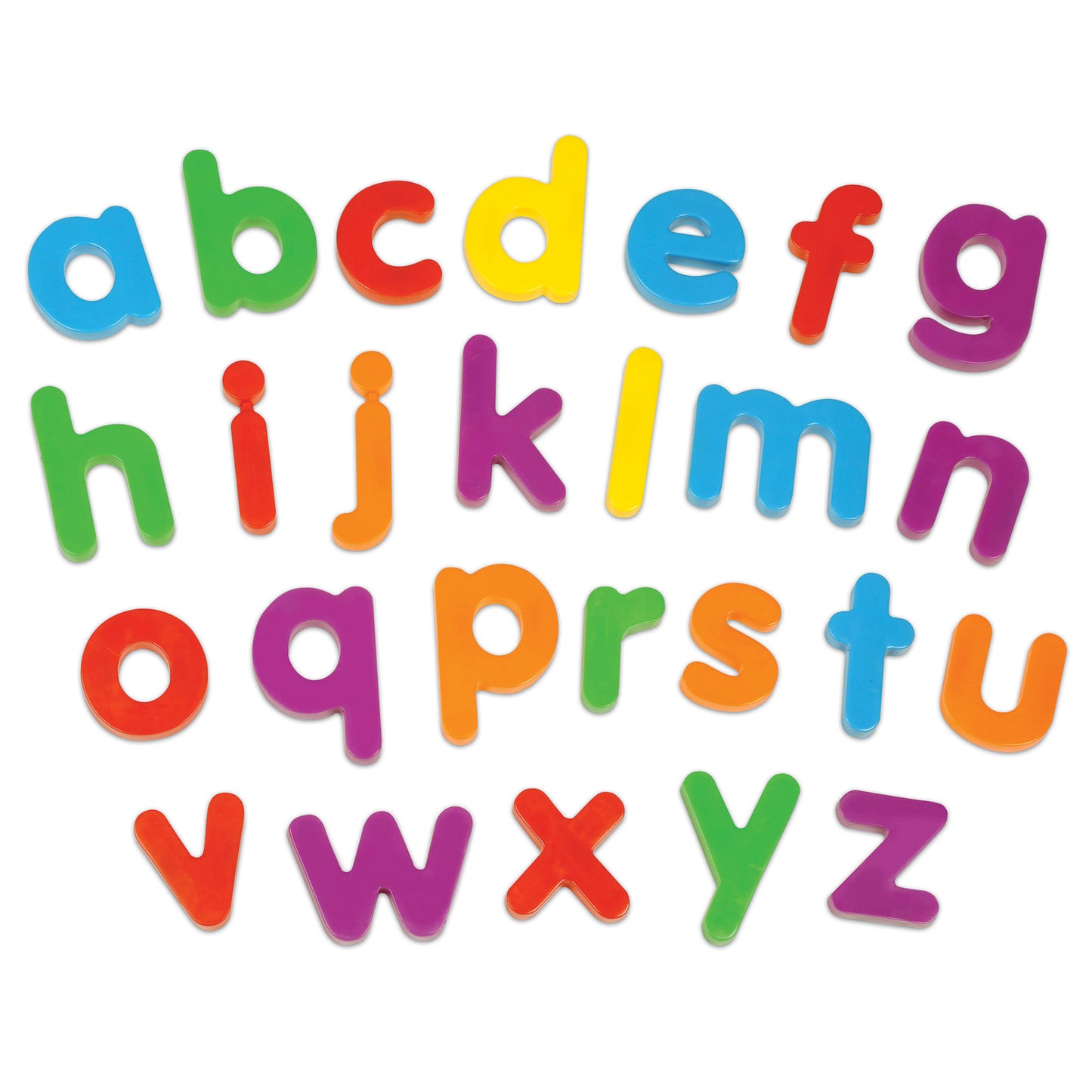Learning Resources Jumbo Magnetic Lowercase Letters - Colorful, Oversized