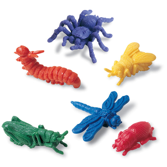 Learning Resources Backyard Bugs Counters - Vibrant Multi-Color - 72 Pack