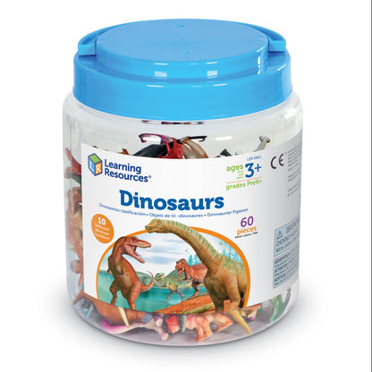 Learning Resources Dinosaur Counters - Prehistoric Math Fun Set of 60