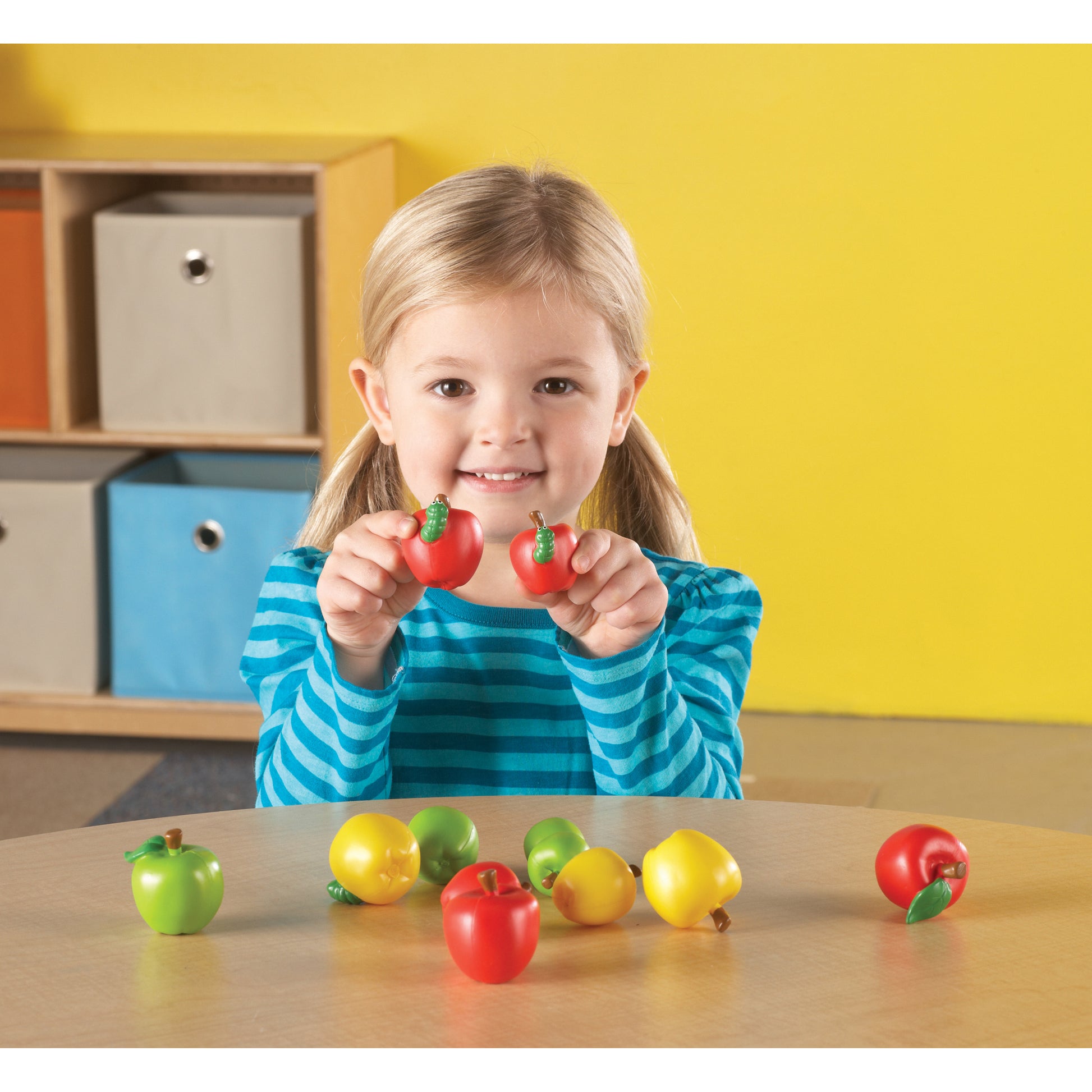 Learning Resources Attribute Apples - Sorting & Matching Exploration Set - 27 Pieces