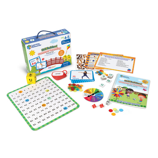 Learning Resources Skill Builders Summer Learning Activity Set - PreK to K