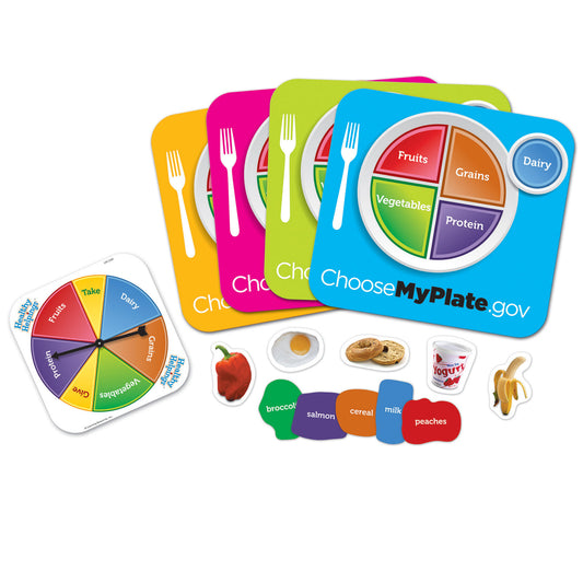 Learning Resources Healthy Helpings MyPlate Nutritional Game