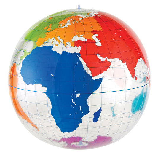 Learning Resources Inflatable Labeling Globe - Educator Series - 27" Vinyl