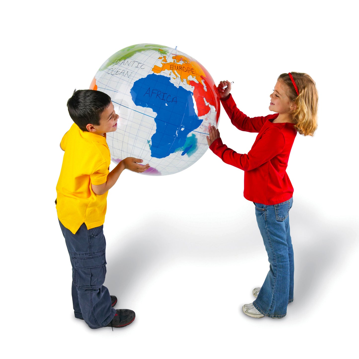 Learning Resources Inflatable Labeling Globe - Educator Series - 27" Vinyl