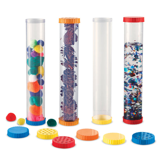 Learning Resources Primary Science Sensory Tubes - Colorful Exploration Set of 4