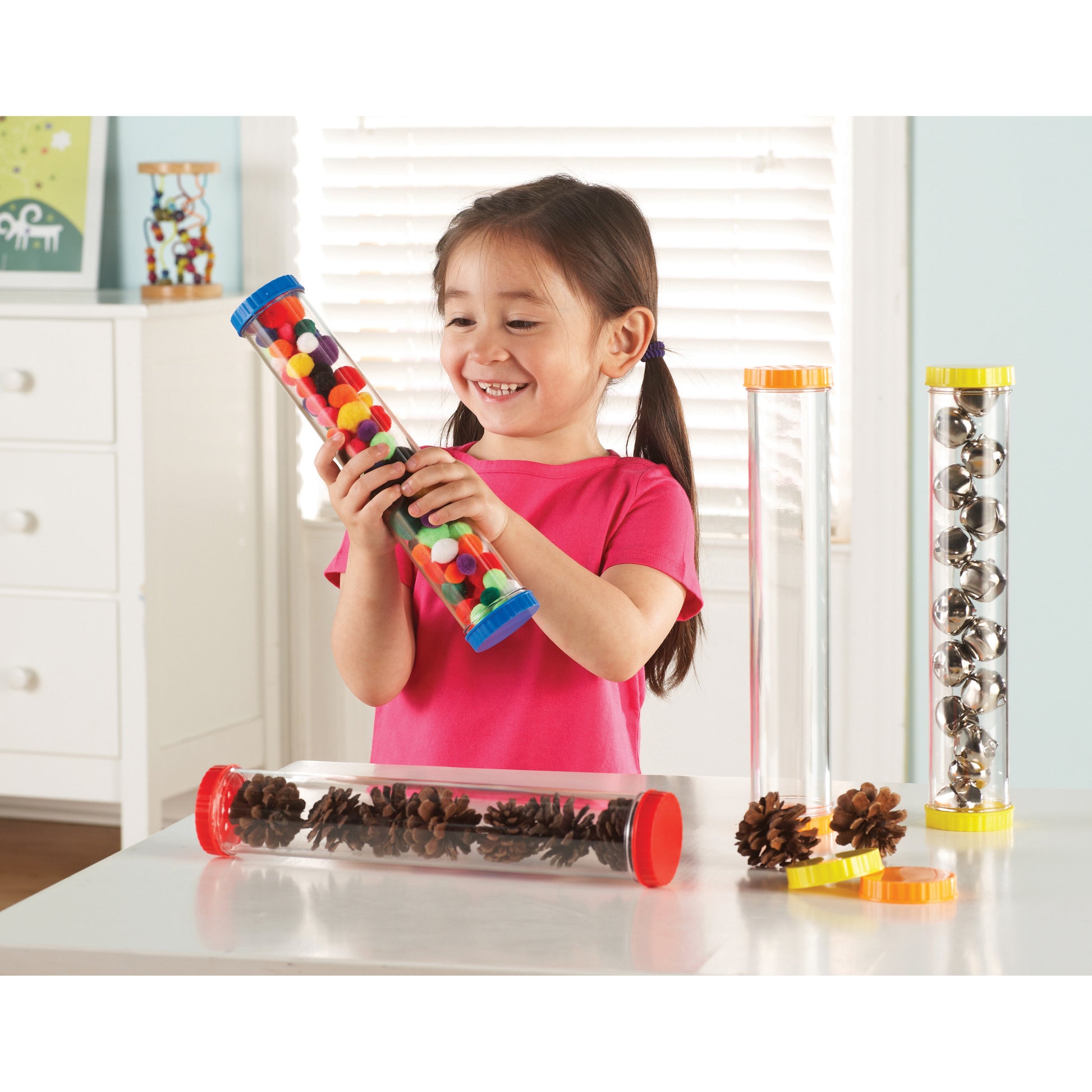 Learning Resources Primary Science Sensory Tubes - Colorful Exploration Set of 4