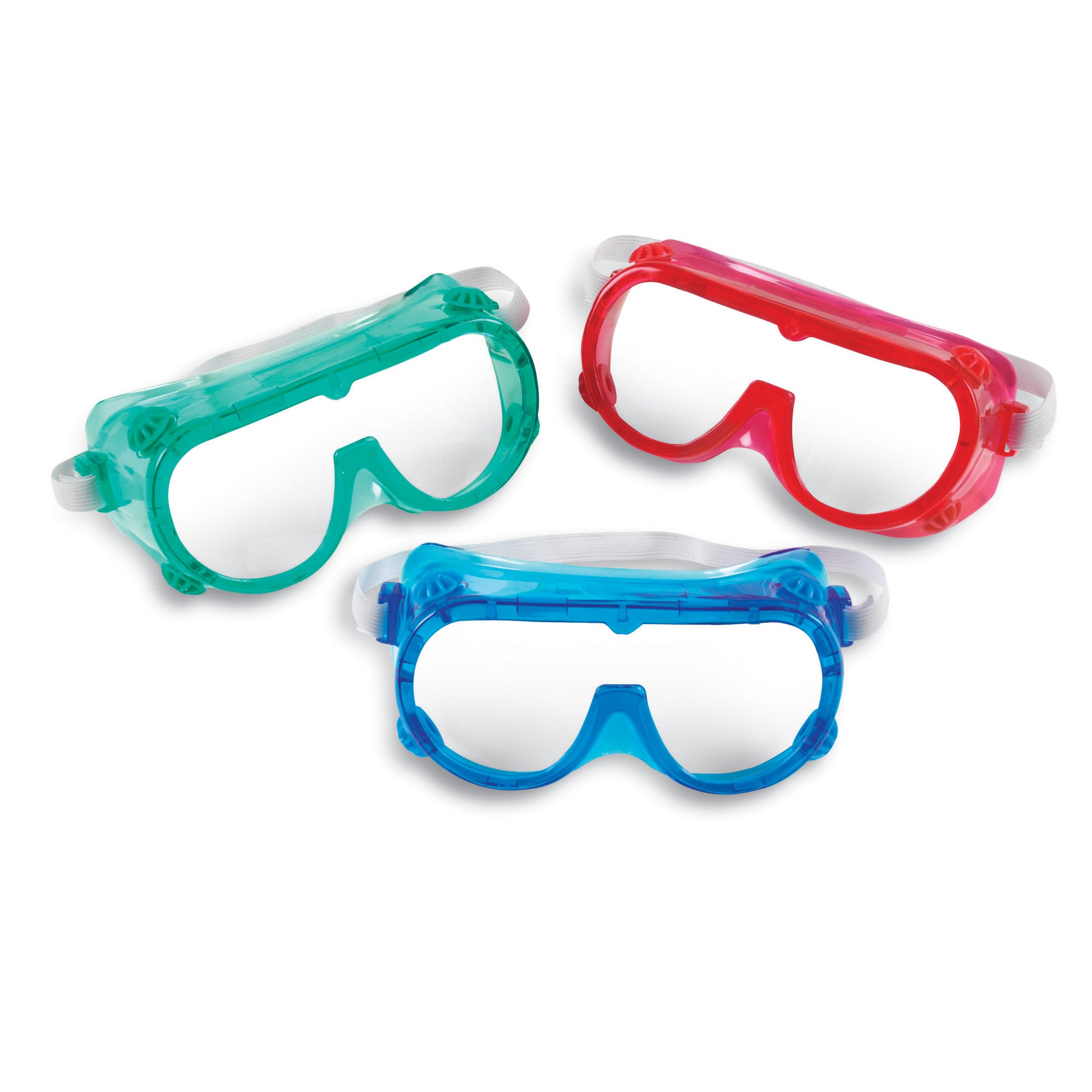 Learning Resources Safety Goggles Set - Vibrant, Adjustable 6-Pack