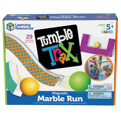 Learning Resources Tumble Trax Magnetic Marble Run - Interactive STEM Toy