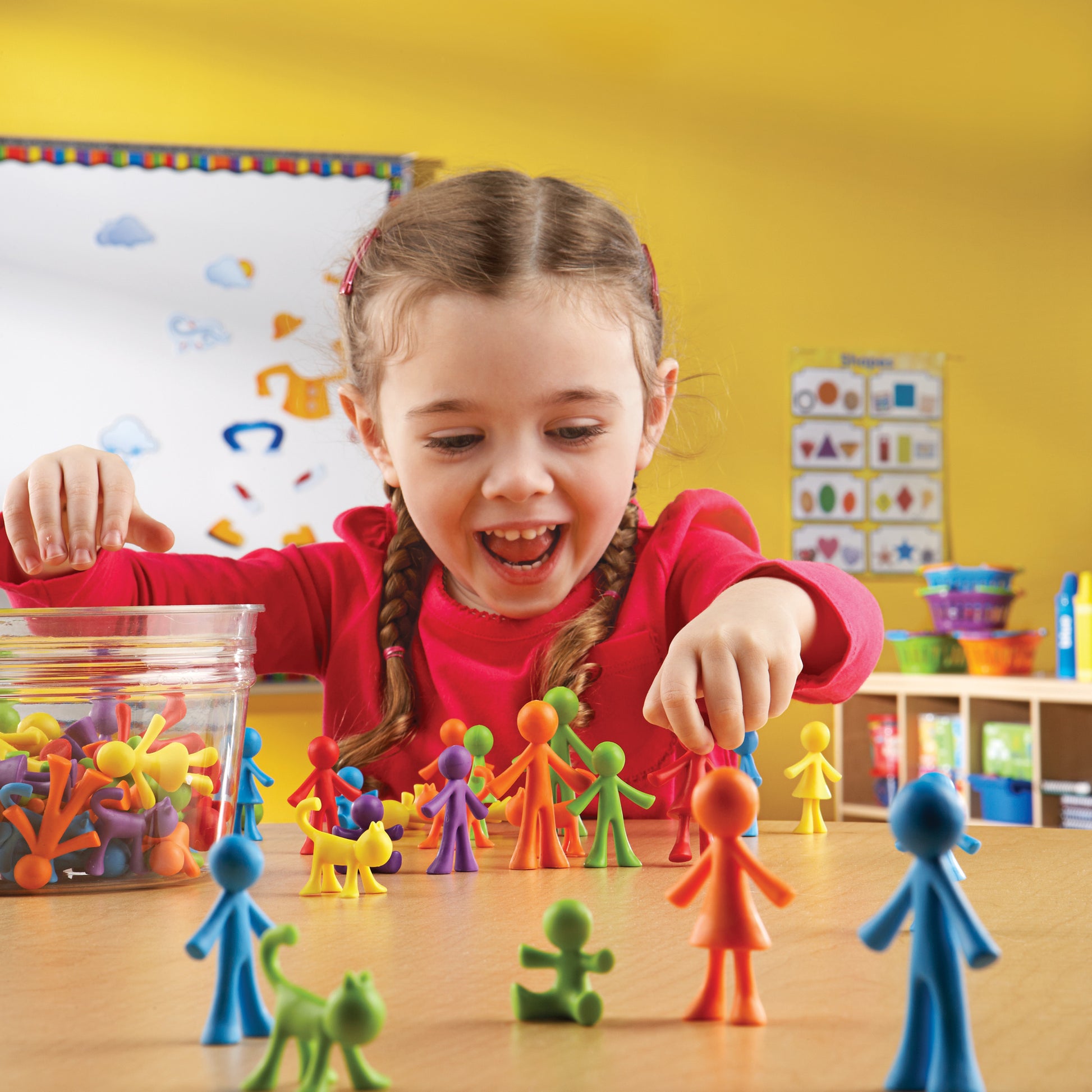 Learning Resources All About Me Family Counters - Colorful Set of 72
