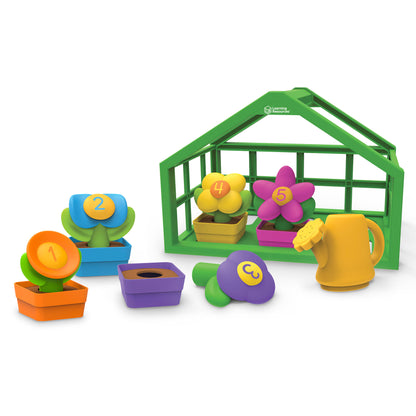 Learning Resources Growing Greenhouse Playset - Number & Color Learning