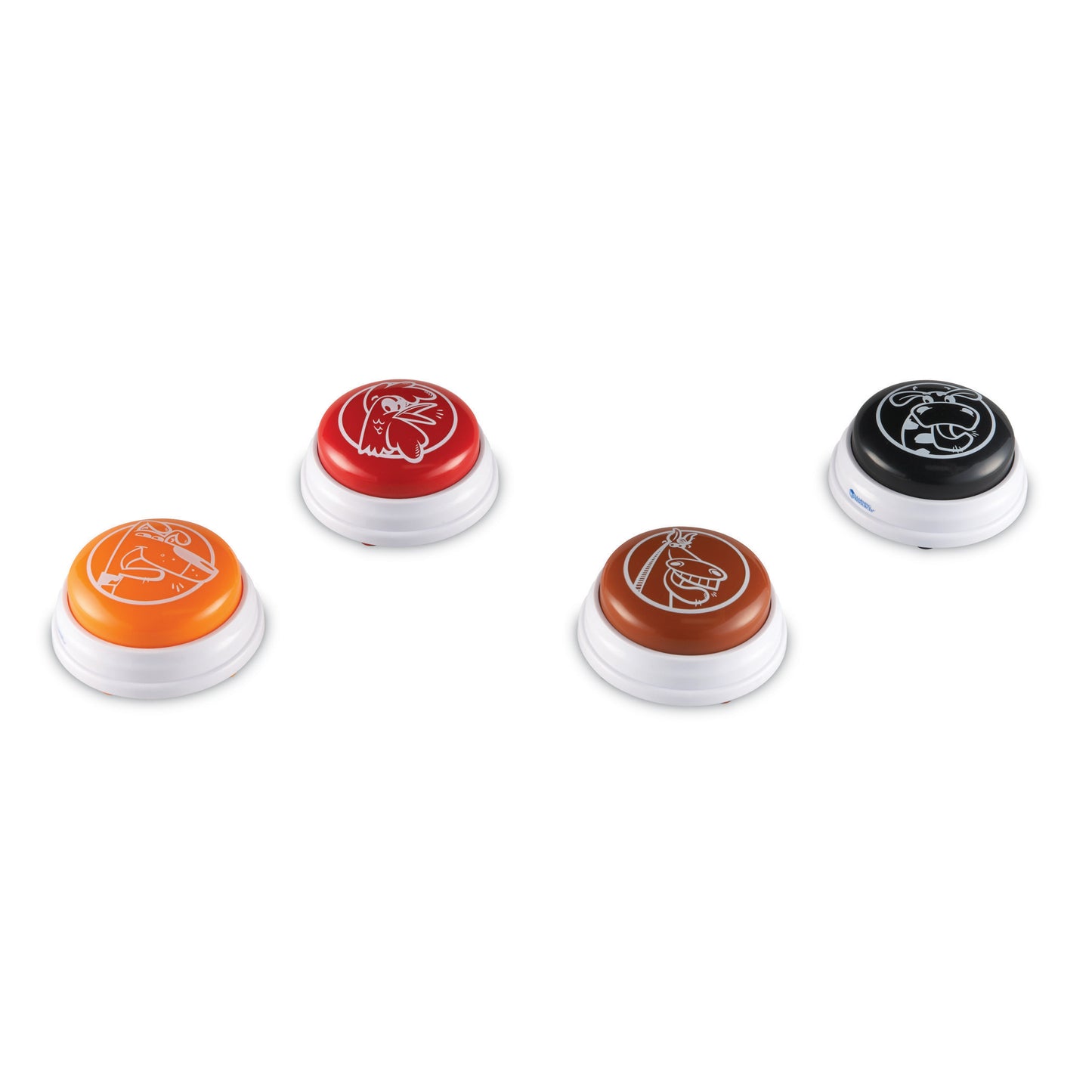 Learning Resources Barnyard Buzzers - Interactive Animal Sounds - Pack of 4