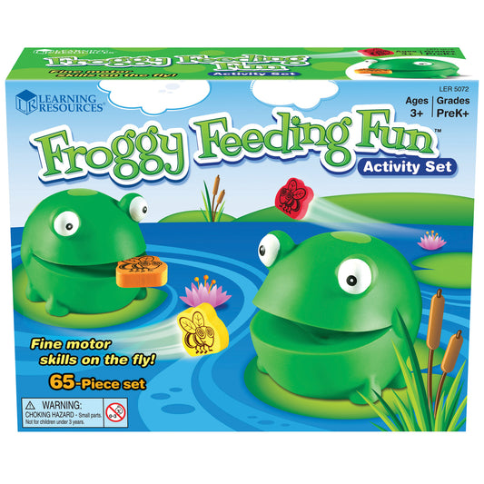 Learning Resources Froggy Feeding Fun Activity Set