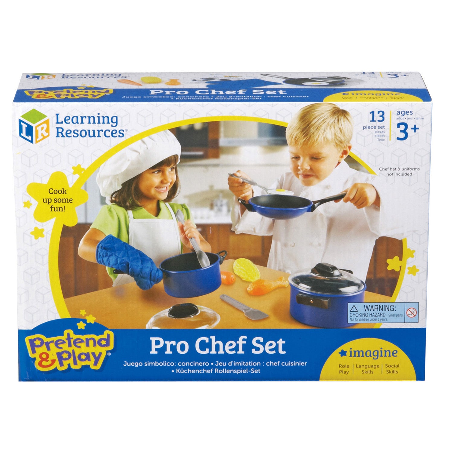 Learning Resources Pretend & Play® Pro Chef Set