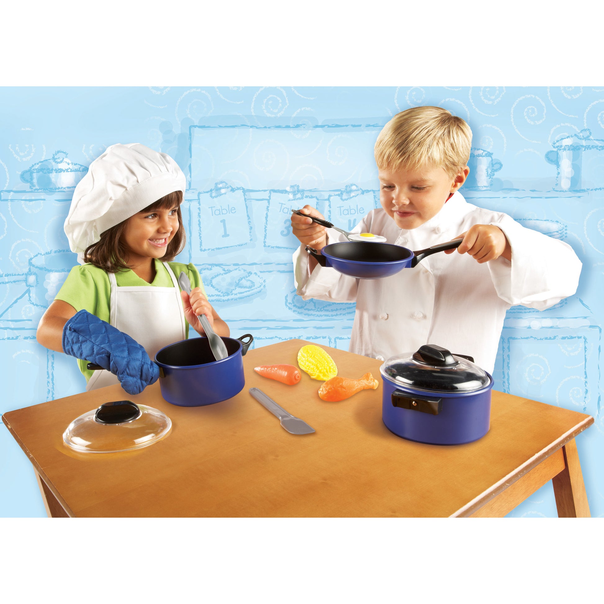 Learning Resources Pretend & Play® Pro Chef Set