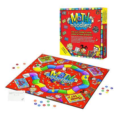 Learning Well Games Math Noodlers Game - Fun Math Challenges - Grades 2-3