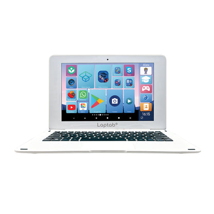 LEXIBOOK LAPTAB® 10 : Android-powered laptop with 10" touch screen for the whole family including educational and fun content and parental control.