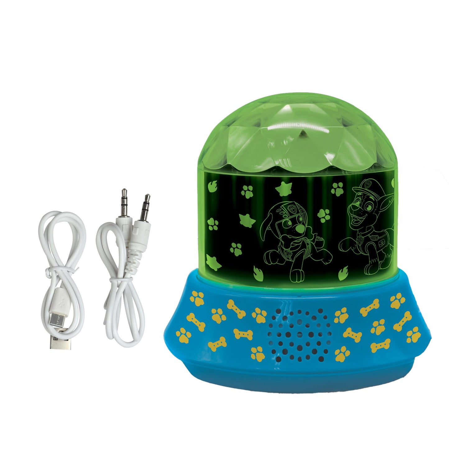 Paw Patrol Nightlight Projector with Speaker - Chase & Friends Multicolor