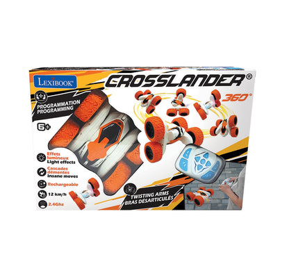 Lexibook Remote Control Stunt Car - Crosslander - High-Speed Performance