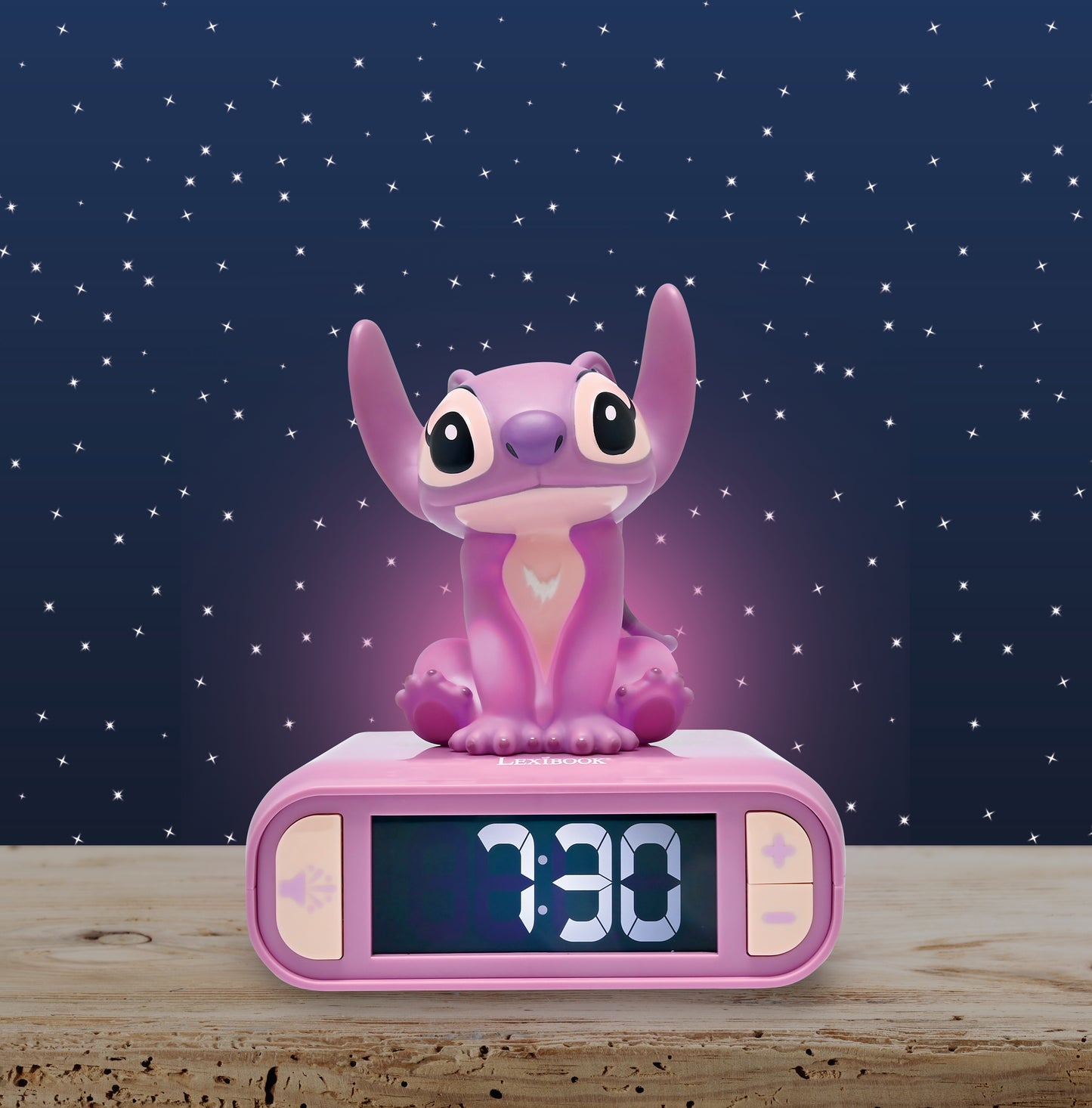 Angel Night light Alarm Clock with sounds