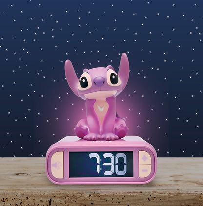 Angel Night light Alarm Clock with sounds