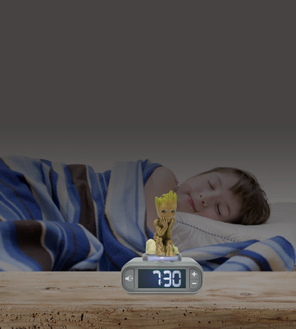 Groot Nighlight Alarm Clock with sounds