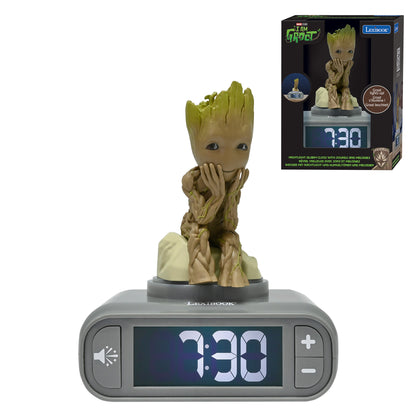 Groot Nighlight Alarm Clock with sounds