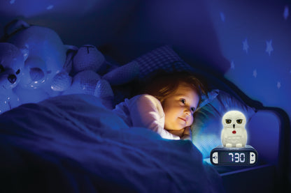Hedwig Night light Alarm Clock with sounds