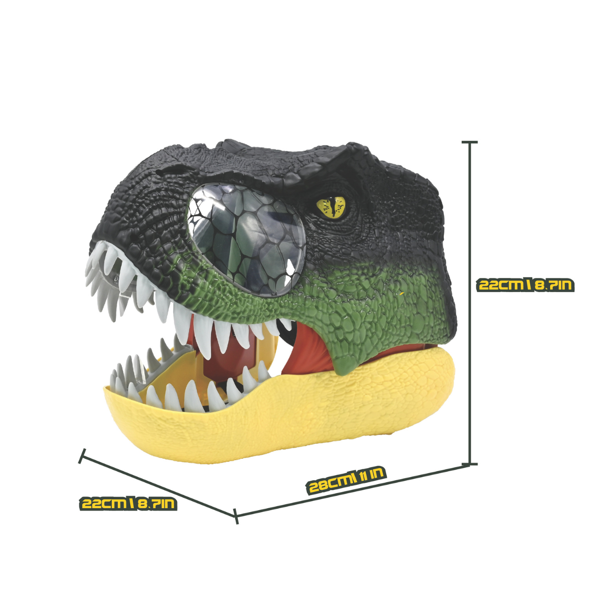 LEXIBOOK Realistic Dinosaur mask with sound and light effects