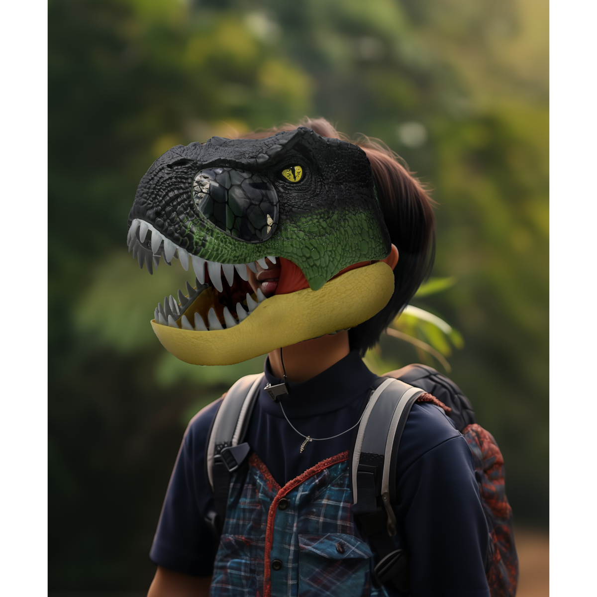 LEXIBOOK Realistic Dinosaur mask with sound and light effects