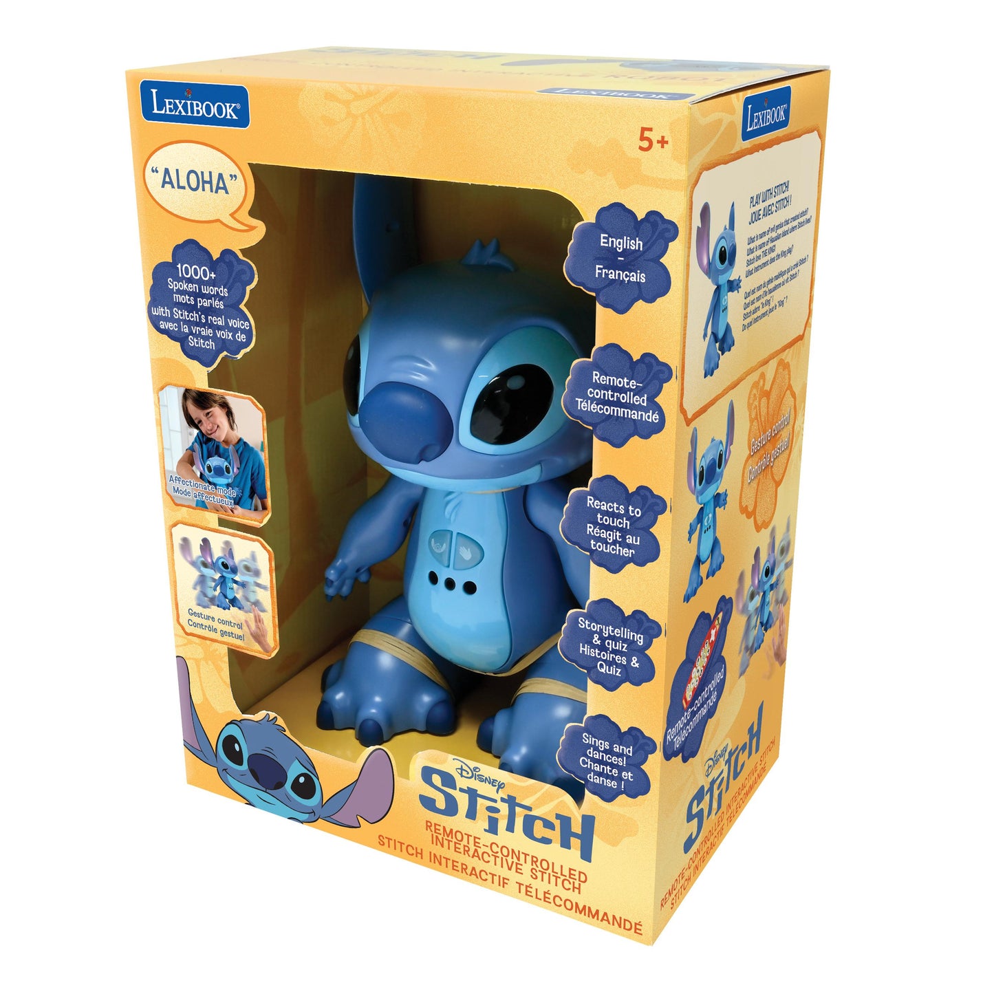 STITCHEN Interactive Remote-Controlled Stitch - Real Voice Animatronic