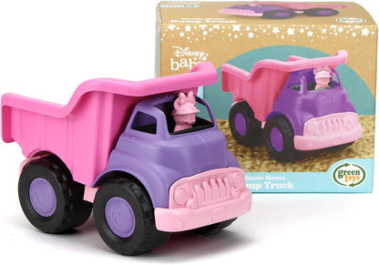 Green Toys Disney Minnie Mouse pink and purple eco-friendly dump truck toy